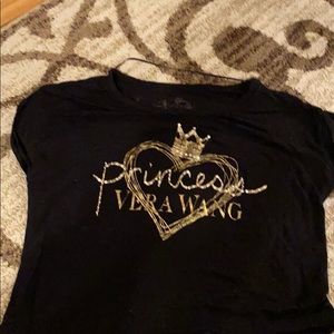 princess verawang cropped tee
